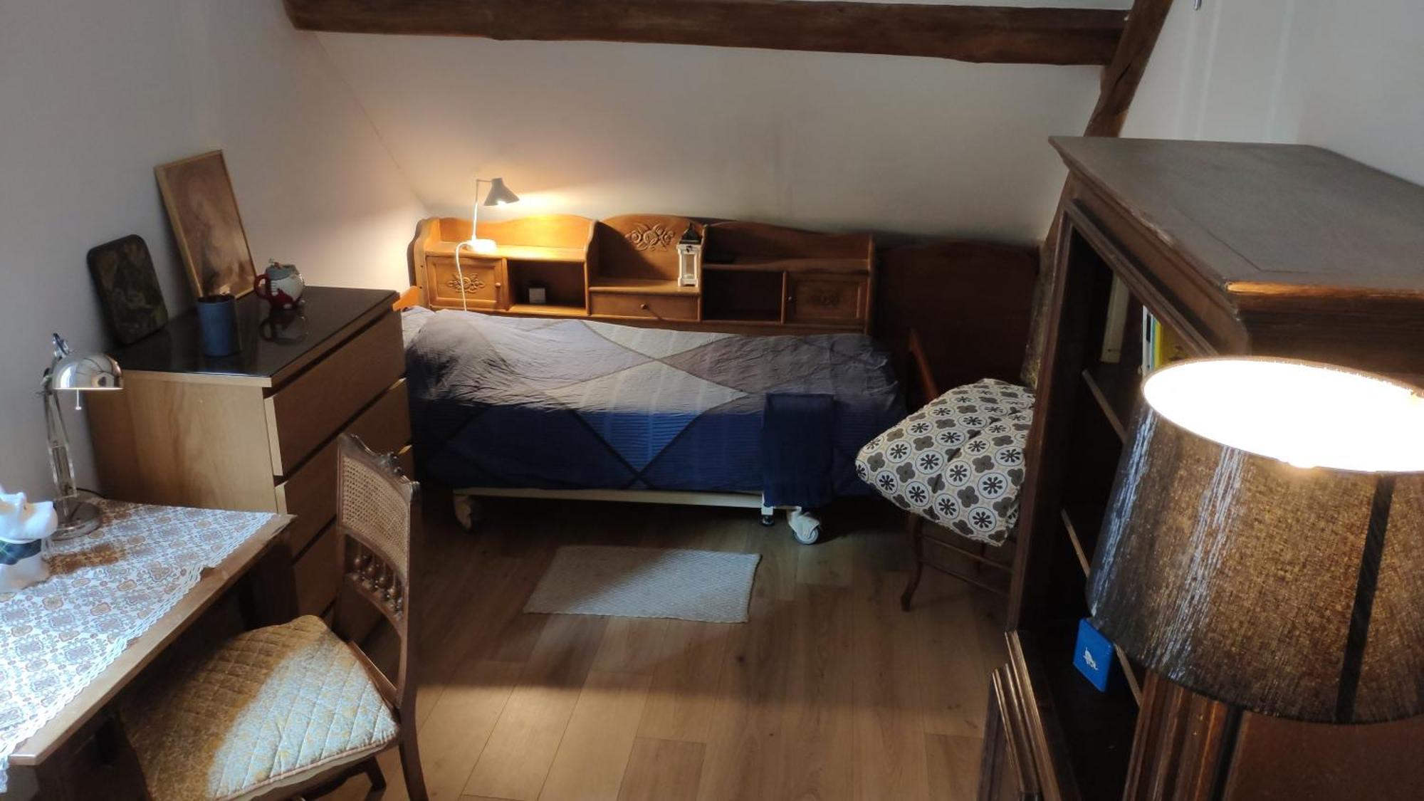 Chambre Calme Et Accueillante 13 Kmtrs Aeroport, Parking Gratuit, Navette Gare Ou Aeroport Saint-Germain-la-Poterie Luaran gambar