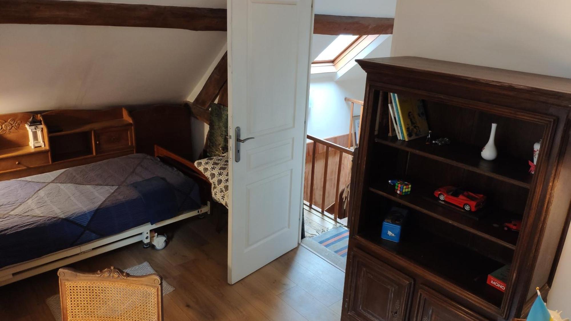Chambre Calme Et Accueillante 13 Kmtrs Aeroport, Parking Gratuit, Navette Gare Ou Aeroport Saint-Germain-la-Poterie Luaran gambar